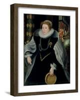 Portrait of Queen Elizabeth I-Or Zuccaro, Federico Zuccari-Framed Giclee Print