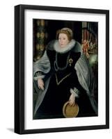 Portrait of Queen Elizabeth I-Or Zuccaro, Federico Zuccari-Framed Giclee Print