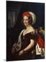 Portrait of Queen Frederica of Hanover, (1778-184), 19th Century-Franz Kruger-Mounted Giclee Print