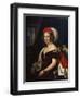 Portrait of Queen Frederica of Hanover, (1778-184), 19th Century-Franz Kruger-Framed Giclee Print