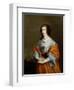 Portrait of Queen Henrietta Maria (1609-69)-Sir Anthony Van Dyck-Framed Giclee Print