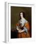 Portrait of Queen Henrietta Maria (1609-69)-Sir Anthony Van Dyck-Framed Giclee Print