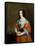 Portrait of Queen Henrietta Maria (1609-69)-Sir Anthony Van Dyck-Framed Stretched Canvas