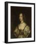 Portrait of Queen Henrietta Maria-Sir Anthony Van Dyck-Framed Giclee Print