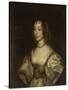 Portrait of Queen Henrietta Maria-Sir Anthony Van Dyck-Stretched Canvas