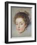 Portrait of Queen Henriette-Marie of France-Frans II Pourbus-Framed Giclee Print