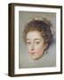 Portrait of Queen Henriette-Marie of France-Frans II Pourbus-Framed Giclee Print