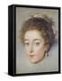 Portrait of Queen Henriette-Marie of France-Frans II Pourbus-Framed Stretched Canvas