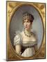 Portrait of Queen Hortense De Beauharnais - by Jean-Baptiste Regnault-null-Mounted Giclee Print