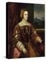 Portrait of Queen Isabel of Portugal-Titian (Tiziano Vecelli)-Stretched Canvas