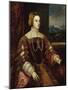 Portrait of Queen Isabel of Portugal-Titian (Tiziano Vecelli)-Mounted Giclee Print