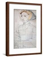 Portrait of Queen Jane Seymour-Hans Holbein the Younger-Framed Giclee Print