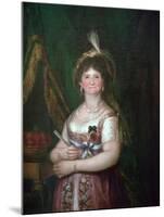 Portrait of Queen Maria Luisa, 18th century. Artist: Unknown-Francisco Goya-Mounted Giclee Print