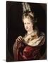 Portrait of Queen Maria Luisa of Savoy-Miguel Jacinto Meléndez-Stretched Canvas