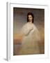 Portrait of Queen Maria Sophia of Naples, C.1860-Franz Xaver Winterhalter-Framed Giclee Print