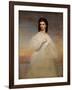 Portrait of Queen Maria Sophia of Naples, C.1860-Franz Xaver Winterhalter-Framed Giclee Print