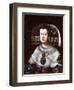 Portrait of Queen Mariana of Austria, Small Half-Length-Diego Velazquez-Framed Giclee Print