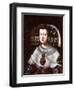 Portrait of Queen Mariana of Austria, Small Half-Length-Diego Velazquez-Framed Giclee Print
