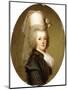 Portrait of Queen Marie Antoinette, 1793-Adolf Ulrich Wertmuller-Mounted Giclee Print