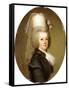 Portrait of Queen Marie Antoinette, 1793-Adolf Ulrich Wertmuller-Framed Stretched Canvas