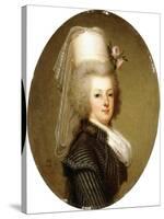 Portrait of Queen Marie Antoinette, 1793-Adolf Ulrich Wertmuller-Stretched Canvas
