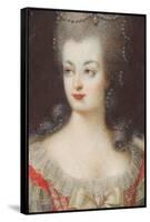 Portrait of Queen Marie Antoinette of France (1755-179), Mid of the 18th C-null-Framed Stretched Canvas