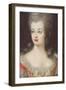 Portrait of Queen Marie Antoinette of France (1755-179), Mid of the 18th C-null-Framed Giclee Print