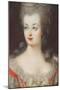 Portrait of Queen Marie Antoinette of France (1755-179), Mid of the 18th C-null-Mounted Giclee Print