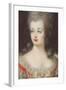 Portrait of Queen Marie Antoinette of France (1755-179), Mid of the 18th C-null-Framed Giclee Print