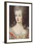 Portrait of Queen Marie Antoinette of France (1755-179), Mid of the 18th C-null-Framed Giclee Print