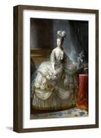 Portrait of Queen Marie Antoinette of France (1755-179)-Marie Louise Elisabeth Vigée-Lebrun-Framed Giclee Print