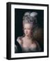 Portrait of Queen Marie Antoinette of France, 1775-Jean-Baptiste André Gautier d'Agoty-Framed Giclee Print