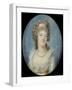 Portrait of Queen Marie Antoinette with a Pearl Necklace, 1792-François Dumont-Framed Giclee Print