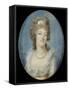 Portrait of Queen Marie Antoinette with a Pearl Necklace, 1792-François Dumont-Framed Stretched Canvas