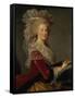 Portrait of Queen Marie Antoinette-Elisabeth Louise Vigee-LeBrun-Framed Stretched Canvas