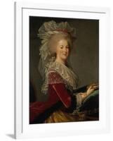 Portrait of Queen Marie Antoinette-Elisabeth Louise Vigee-LeBrun-Framed Giclee Print