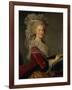 Portrait of Queen Marie Antoinette-Elisabeth Louise Vigee-LeBrun-Framed Giclee Print