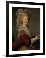 Portrait of Queen Marie Antoinette-Elisabeth Louise Vigee-LeBrun-Framed Giclee Print