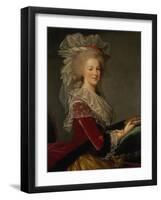 Portrait of Queen Marie Antoinette-Elisabeth Louise Vigee-LeBrun-Framed Giclee Print