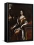 Portrait of Queen Marie Casimire-Jan Tricius-Framed Stretched Canvas