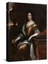 Portrait of Queen Marie Casimire-Jan Tricius-Stretched Canvas