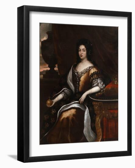 Portrait of Queen Marie Casimire-Jan Tricius-Framed Giclee Print