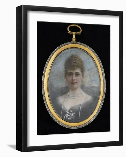 Portrait of Queen Mary, 1893-Charles James Turrell-Framed Giclee Print