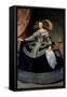 Portrait of Queen Mary-Anne of Austria by Diego Velazquez-null-Framed Stretched Canvas