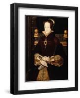 Portrait of Queen Mary I-Anthonis Mor-Framed Giclee Print