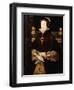 Portrait of Queen Mary I-Anthonis Mor-Framed Giclee Print
