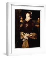 Portrait of Queen Mary I-Anthonis Mor-Framed Giclee Print