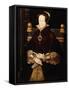 Portrait of Queen Mary I-Anthonis Mor-Framed Stretched Canvas