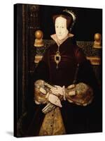 Portrait of Queen Mary I-Anthonis Mor-Stretched Canvas