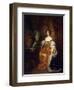 Portrait of Queen Mary II of England, (1662-169), 1683-Caspar Netscher-Framed Giclee Print